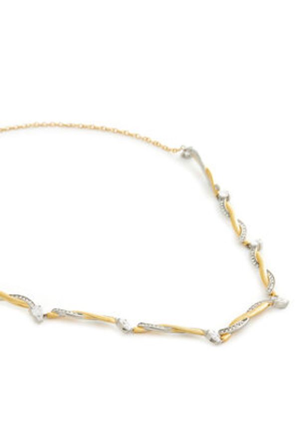 Guess Naszyjnik JUBN05 061JW Złoty. Materiał: metalowe. Kolor: złoty