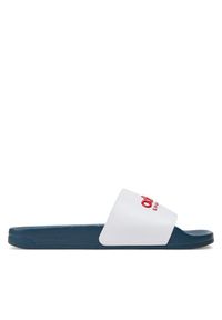 Adidas - adidas Klapki Adilette Shower II0017 Biały. Kolor: biały. Materiał: skóra #1