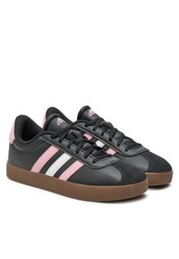 Adidas - adidas Sneakersy VL Court 3.0 JH6607 Czarny. Kolor: czarny. Materiał: skóra #4
