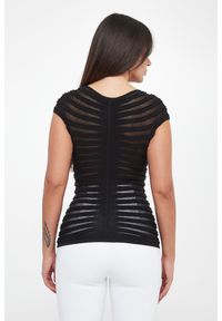 Elisabetta Franchi - Bluzka damska z tiulu ELISABETTA FRANCHI. Materiał: tiul #5