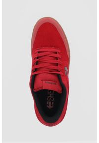 Etnies Buty zamszowe Marana kolor czerwony. Nosek buta: okrągły. Zapięcie: sznurówki. Kolor: czerwony. Materiał: zamsz #2
