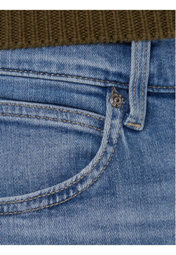 Lee Jeansy Luke 112370736 Niebieski Slim Fit. Kolor: niebieski