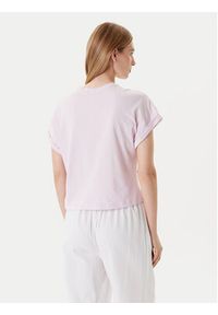 United Colors of Benetton - United Colors Of Benetton Koszulka piżamowa 30963M07C Różowy Boxy Fit. Kolor: różowy. Materiał: bawełna