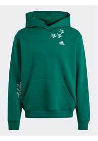 Adidas - adidas Bluza Scribble IJ6449 Zielony Loose Fit. Kolor: zielony. Materiał: bawełna #2