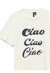 Vero Moda T-Shirt Sonna 10327143 Biały Regular Fit. Kolor: biały. Materiał: bawełna #3