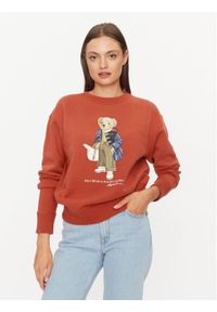 Polo Ralph Lauren Bluza 211910127001 Czerwony Regular Fit. Typ kołnierza: polo. Kolor: czerwony. Materiał: bawełna #1