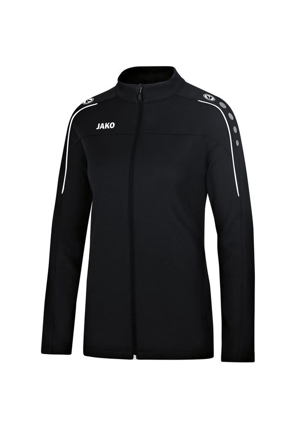 Kurtka Jako de loisir Classico. Kolor: czarny. Materiał: materiał. Sport: turystyka piesza