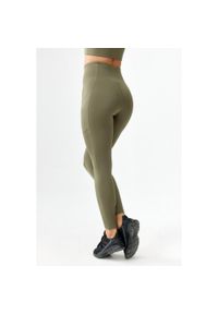 ROUGH RADICAL - Getry damskie legginsy sportowe szybkoschnące fitness Rough Radical Hamptons. Kolor: zielony. Sport: fitness #1