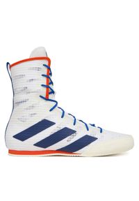 Adidas - adidas Buty bokserskie Box Hog 4 JP9847 Biały. Kolor: biały. Materiał: materiał