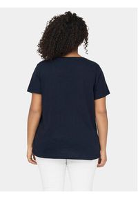 ONLY Carmakoma T-Shirt 15285965 Niebieski Regular Fit. Kolor: niebieski #3