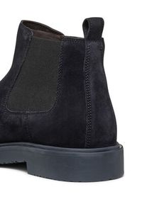 Geox Sztyblety U Massimiano U46H9B 00022 C4002 Granatowy. Kolor: niebieski. Materiał: materiał #4