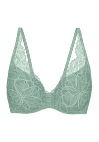 Triumph Biustonosz z fiszbiną Illusion 10219710 Zielony. Kolor: zielony. Materiał: syntetyk #2