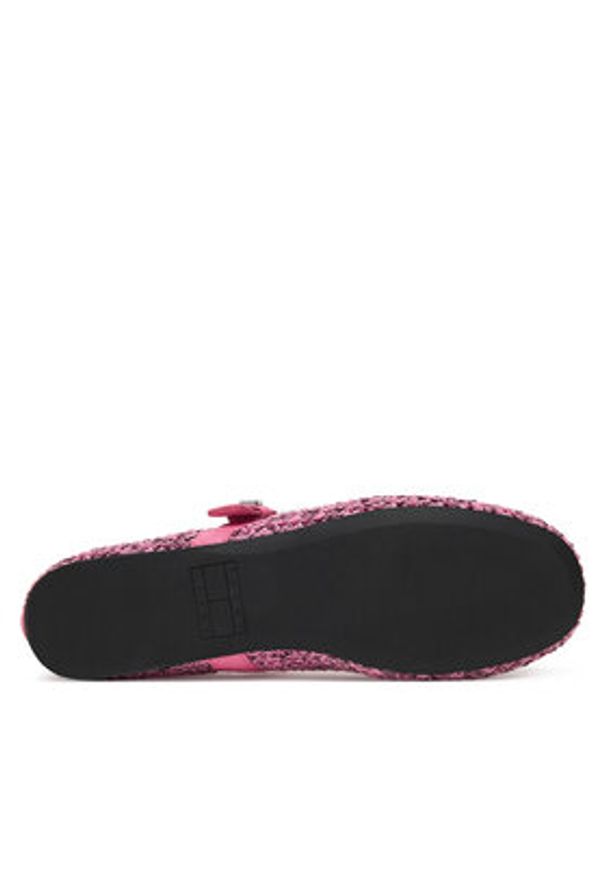 Tommy Jeans Baleriny Tjw Knitted Ballerina EN0EN03030 Różowy. Kolor: różowy. Materiał: materiał