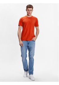 United Colors of Benetton - United Colors Of Benetton T-Shirt 3JE1J19A5 Pomarańczowy Regular Fit. Kolor: pomarańczowy. Materiał: bawełna #3