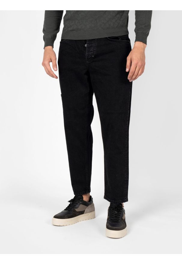 Antony Morato Jeansy "Dean" | MMDT00277-FA750369 | Mężczyzna | Czarny. Okazja: na co dzień. Kolor: czarny. Styl: klasyczny, elegancki, casual