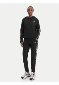 EA7 Emporio Armani Dres 7W000116 AF10443 MC001 Czarny Regular Fit. Kolor: czarny. Materiał: syntetyk #1