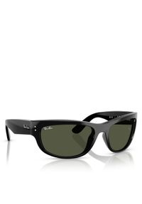 Ray-Ban Okulary przeciwsłoneczne Mega Balorama 0RB2289 901/3163 Czarny. Kolor: czarny #1