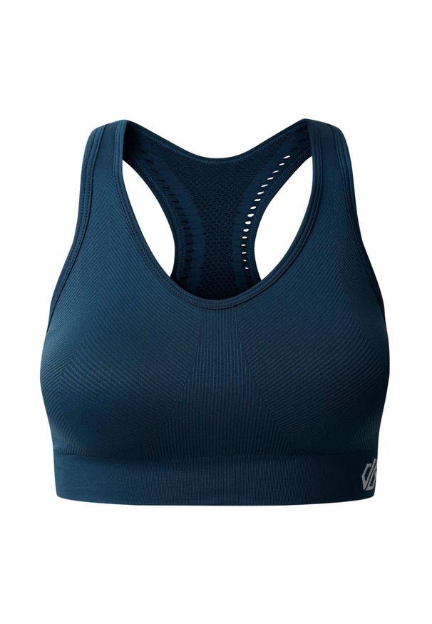 DARE 2B - Biustonosz Sportowy React Dla Kobiet. Kolor: wielokolorowy, niebieski, szary