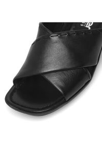 Rieker Klapki 62690-00 Czarny. Kolor: czarny. Materiał: skóra #3