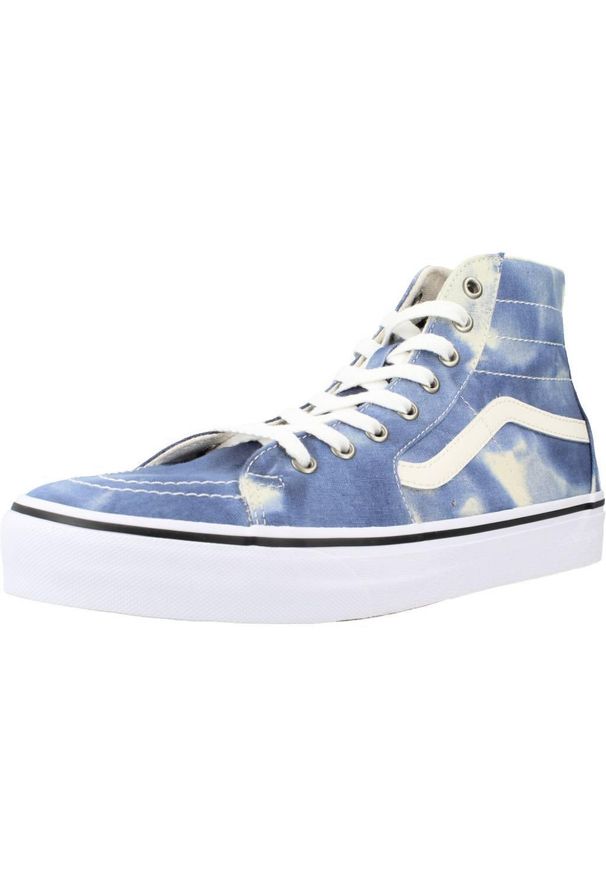 Tenisówki Vans Model Sk8-hi Tapered Kolor Niebieski. Kolor: niebieski. Materiał: tkanina, skóra