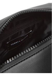 TOMMY HILFIGER - Tommy Hilfiger Kosmetyczka Th Foundation Washbag AM0AM13235 Czarny. Kolor: czarny. Materiał: skóra