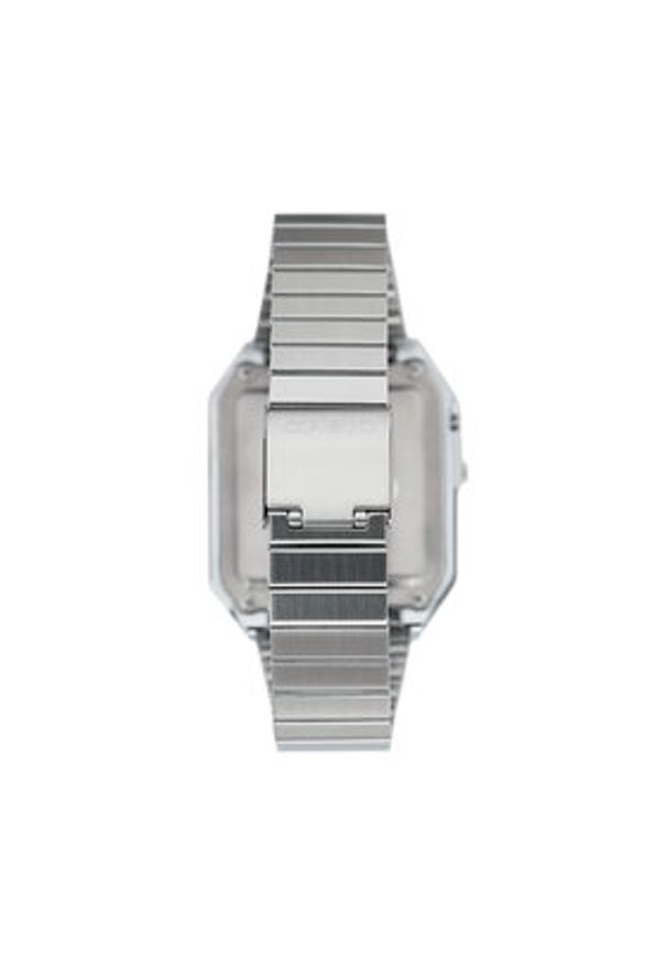 Casio Zegarek Vintage CA-500WE-7BEF Srebrny. Kolor: srebrny. Styl: vintage