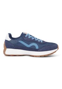 Regatta - Buty męskie sportowe Marine Heritage. Nosek buta: otwarty. Kolor: niebieski. Materiał: zamsz. Szerokość cholewki: normalna. Sport: turystyka piesza