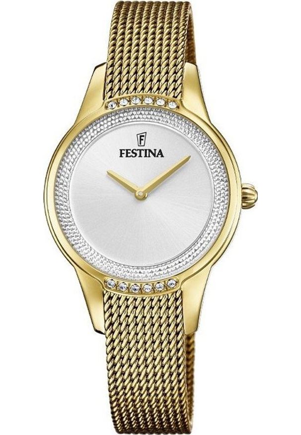 Zegarek Festina Zegarek damski Festina F20495-1 złoty. Kolor: złoty