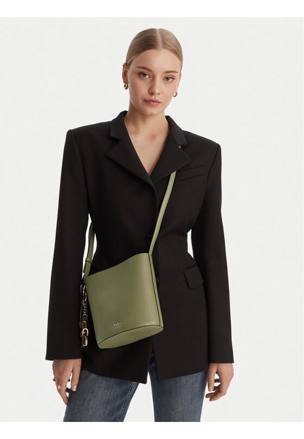 Furla Torebka Roxie Mini WE00859 ARE000 CN 4555S Zielony. Kolor: zielony. Materiał: skórzane