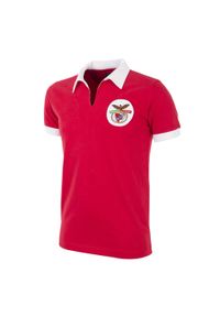 COPA FOOTBALL - Koszulka retro piłkarska dla dorosłych - SL Benfica 1962-63 - Czerwona. Kolor: czerwony. Sport: piłka nożna