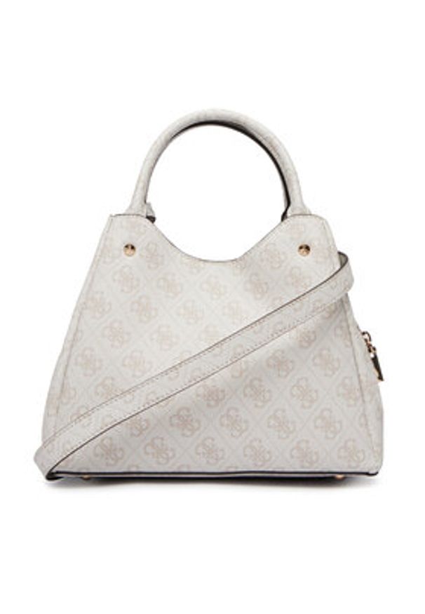 Guess Torebka Meridian II HWSG69 74050 Kremowy. Kolor: kremowy. Materiał: skórzane
