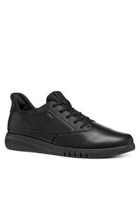 Geox Sneakersy U Aerantis Plus U56MUA 00085 C9999 Czarny. Kolor: czarny. Materiał: skóra