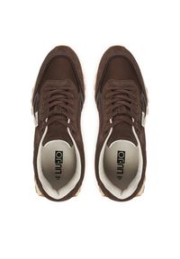 Liu Jo Sneakersy Running 02 7G5027 PX380 Brązowy. Kolor: brązowy. Materiał: skóra, zamsz. Sport: bieganie #4