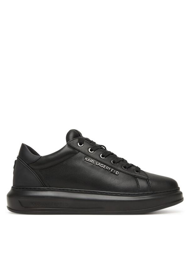 Karl Lagerfeld - KARL LAGERFELD Sneakersy KL52575N Czarny. Kolor: czarny. Materiał: skóra