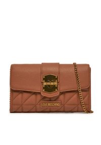 Love Moschino - LOVE MOSCHINO Torebka JC4053PP1ILI0201 Brązowy. Kolor: brązowy #1