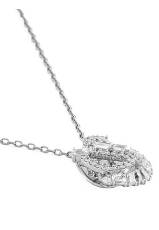 Swarovski Naszyjnik Swan 5732412 Srebrny. Materiał: metalowe. Kolor: srebrny