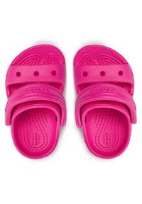 Crocs Sandały Classic Kids Sandal T 207537 Różowy. Kolor: różowy #3