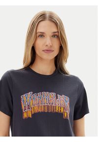 Wrangler T-Shirt Graphic 112362783 Czarny Regular Fit. Kolor: czarny. Materiał: bawełna