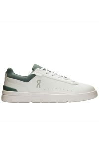 Buty męskie On The Roger Advantage 3MF30641528 - białe. Okazja: na co dzień. Kolor: biały. Materiał: syntetyk, skóra. Szerokość cholewki: normalna #1