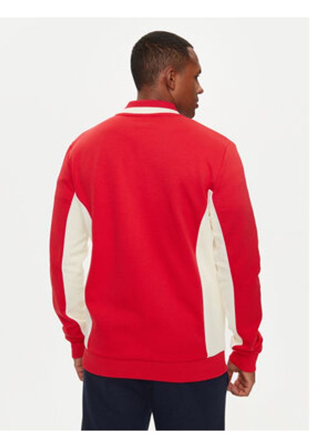 Fila Bluza Settanta FAM0645 Czerwony Regular Fit. Kolor: czerwony. Materiał: syntetyk, bawełna
