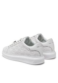Karl Lagerfeld - KARL LAGERFELD Sneakersy Kapri KL52523F Biały. Kolor: biały. Materiał: skóra #2