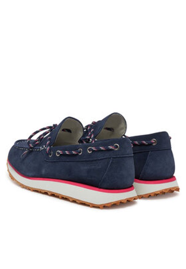 Napapijri Mokasyny Blaze NP0A4IR1 Granatowy. Kolor: niebieski. Materiał: skóra, zamsz