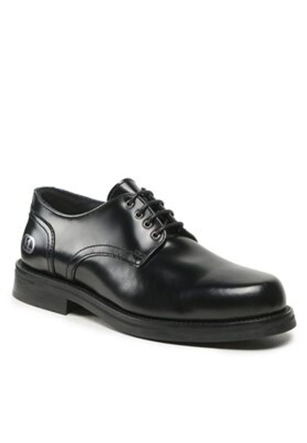 Karl Lagerfeld - KARL LAGERFELD Półbuty KL11423 Czarny. Kolor: czarny. Materiał: skóra