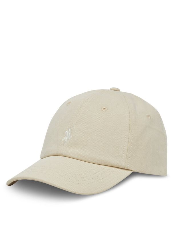 Czapka z daszkiem Polo Ralph Lauren. Kolor: beżowy