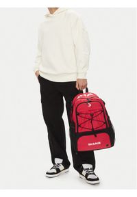 Shaq Plecak SHAQ-P-004-07 Czerwony. Kolor: czerwony. Materiał: materiał #1