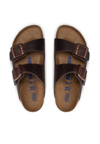 Birkenstock Klapki Arizona Bs 0452763 Brązowy. Kolor: brązowy. Materiał: skóra, nubuk #5