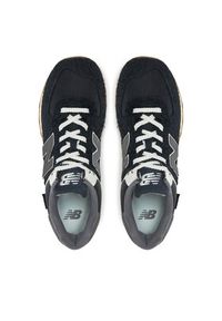 New Balance Sneakersy U574RUS Czarny. Kolor: czarny. Materiał: skóra, zamsz. Model: New Balance 574