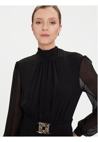 Rinascimento Sukienka koktajlowa CFC0126210003 Czarny Slim Fit. Kolor: czarny. Materiał: syntetyk. Styl: wizytowy #3