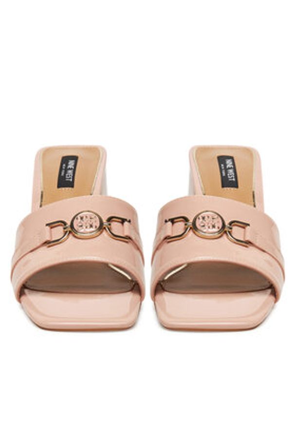 Nine West Klapki R25SS04465 Różowy. Kolor: różowy. Materiał: syntetyk, materiał