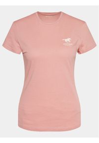 Mustang T-Shirt Loa 1014969 Różowy Regular Fit. Kolor: różowy. Materiał: bawełna